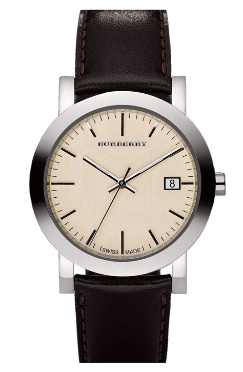 burberry watch strap 20mm|burberry women's watch leather strap.